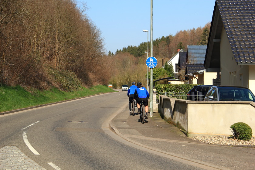 Radweg von Nieder- nach Oberauerbach