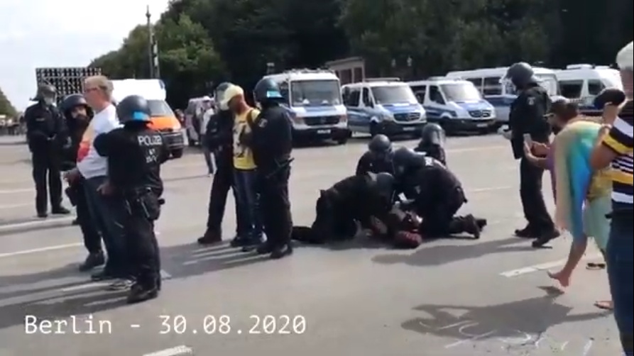 Polizeigewalt in Berlin