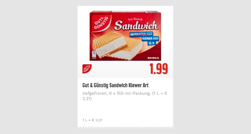 Sandwich „Kiewer Art“